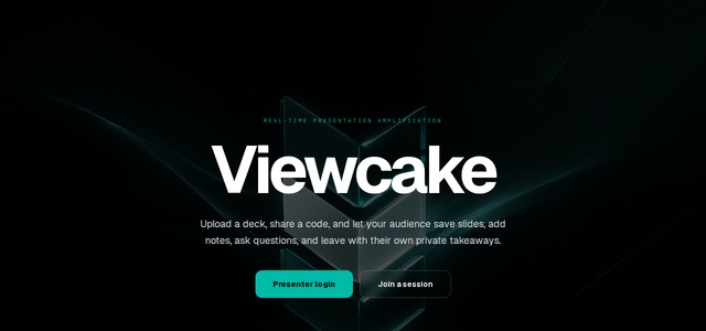 Viewcake screenshot